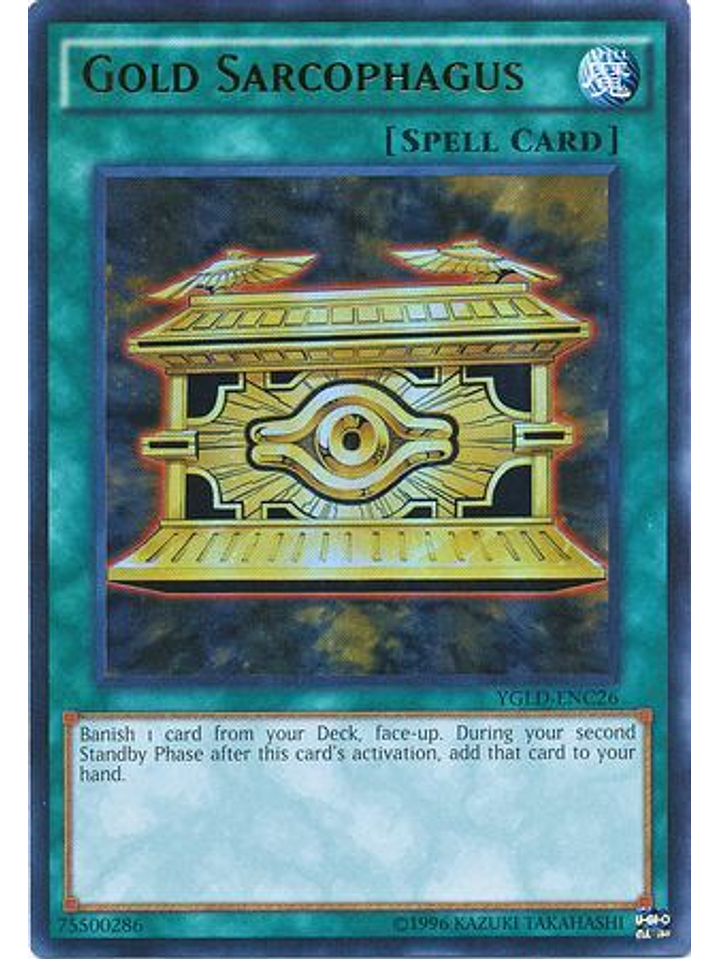 Gold Sarcophagus - YGLD-ENC26 - Ultra Rare Unlimited 1