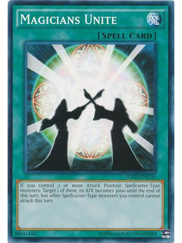 Magicians Unite - YGLD-ENC30 - Common Unlimited 1