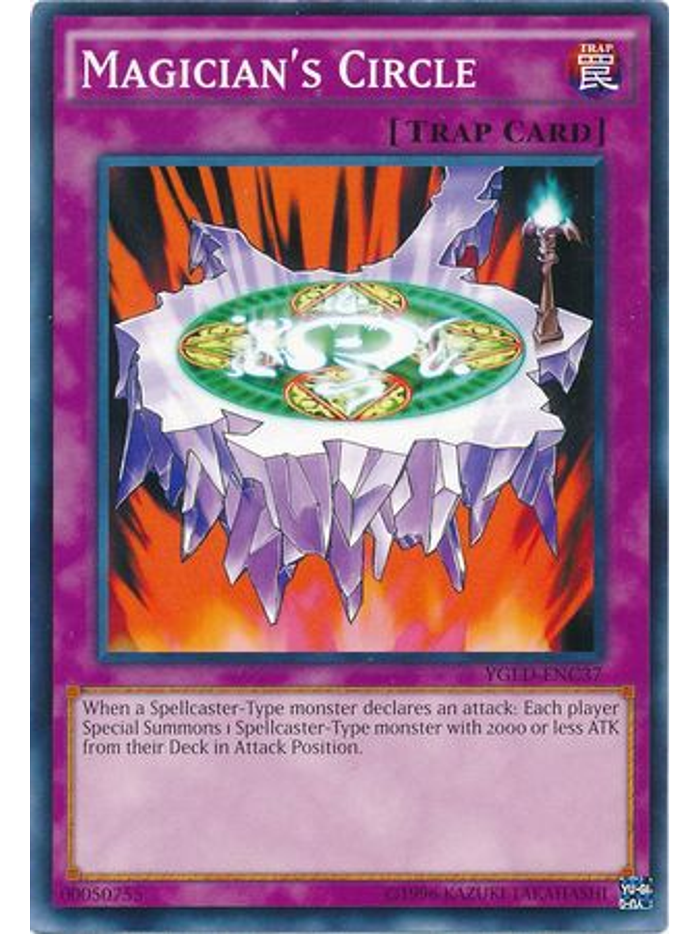 Magician's Circle - YGLD-ENC37 - Common Unlimited 1