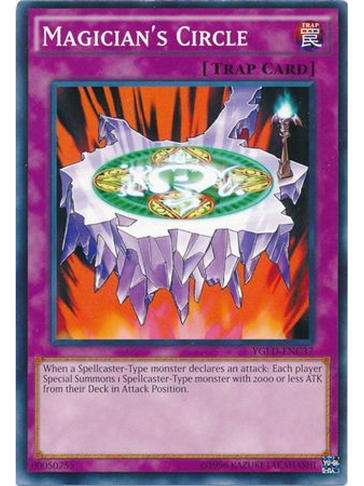 Magician's Circle - YGLD-ENC37 - Common Unlimited 1