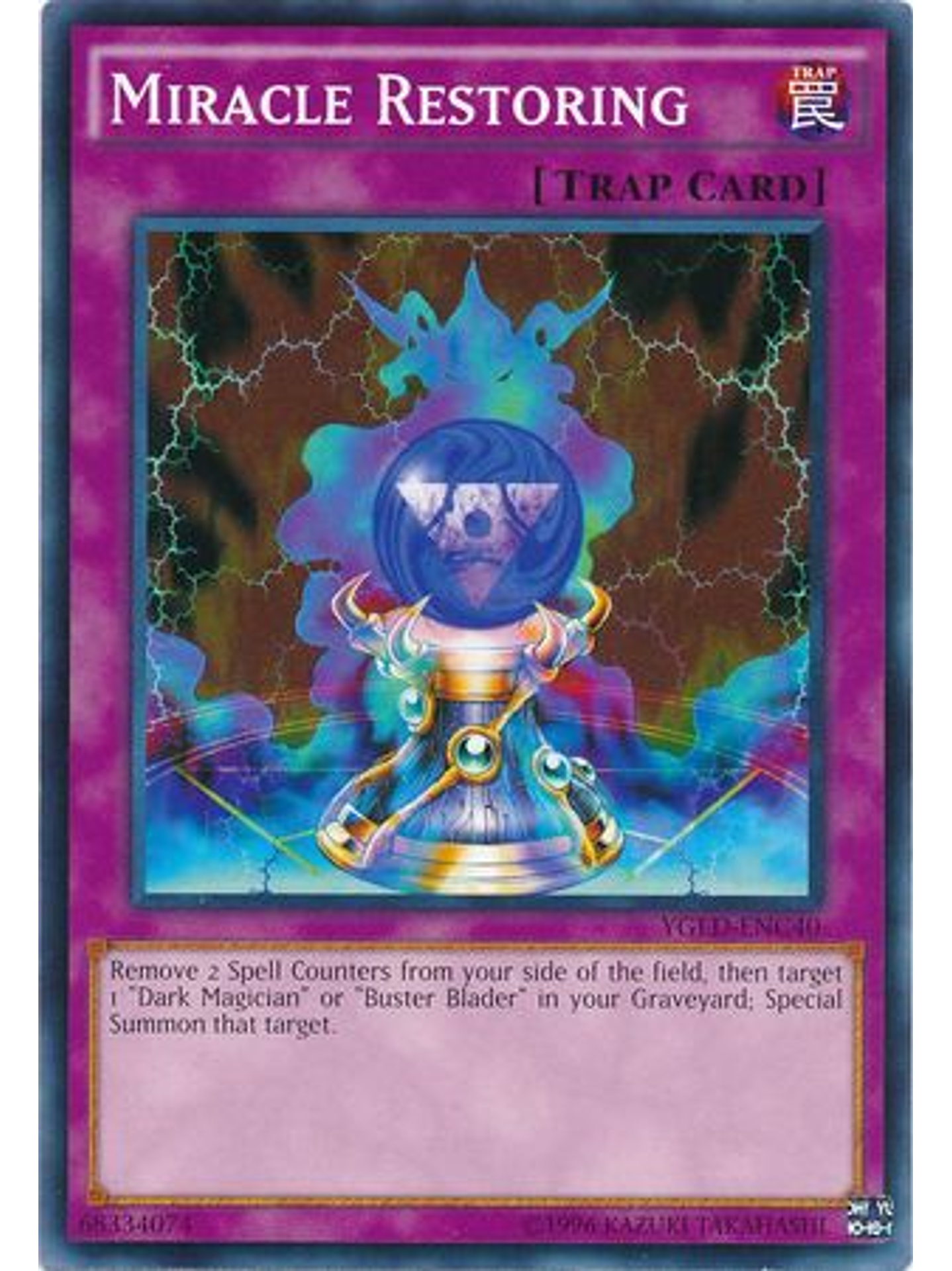 Miracle Restoring - YGLD-ENC40 - Common Unlimited 1