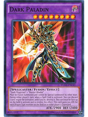 Dark Paladin - YGLD-ENC41 - Common Unlimited
