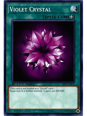 Violet Crystal - SBLS-EN035 - Common 1st Edition