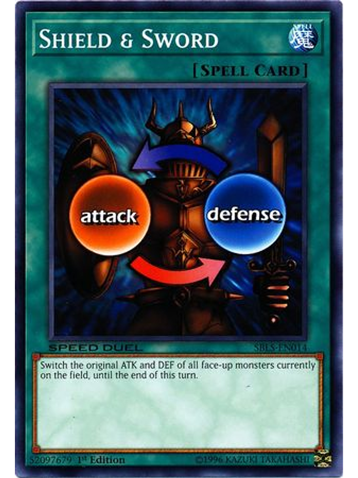 Shield & Sword - SBLS-EN014 - Common 1st Edition 1