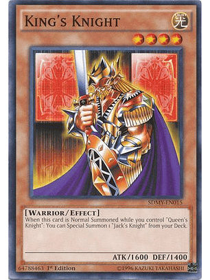 King's Knight - SDMY-EN015 - Common 1st Edition