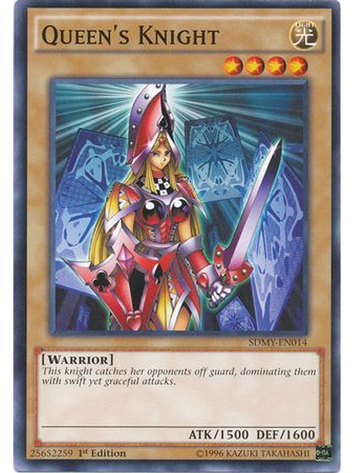 Queen's Knight - SDMY-EN014 - Common 1st Edition 1