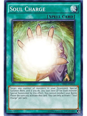 Soul Charge - SR01-EN033 - Common Unlimited