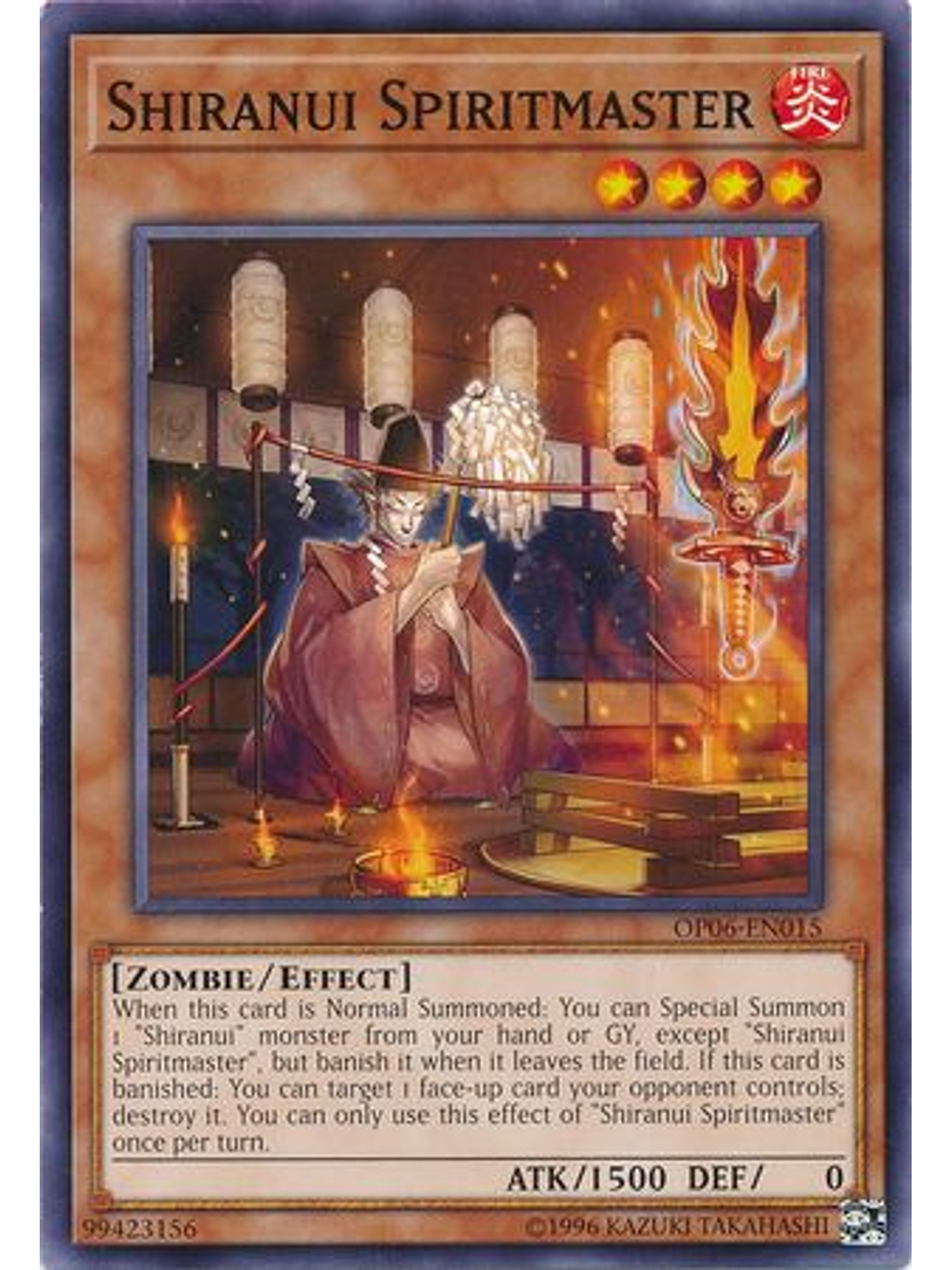 Shiranui Spiritmaster - OP06-EN015 - Common 1