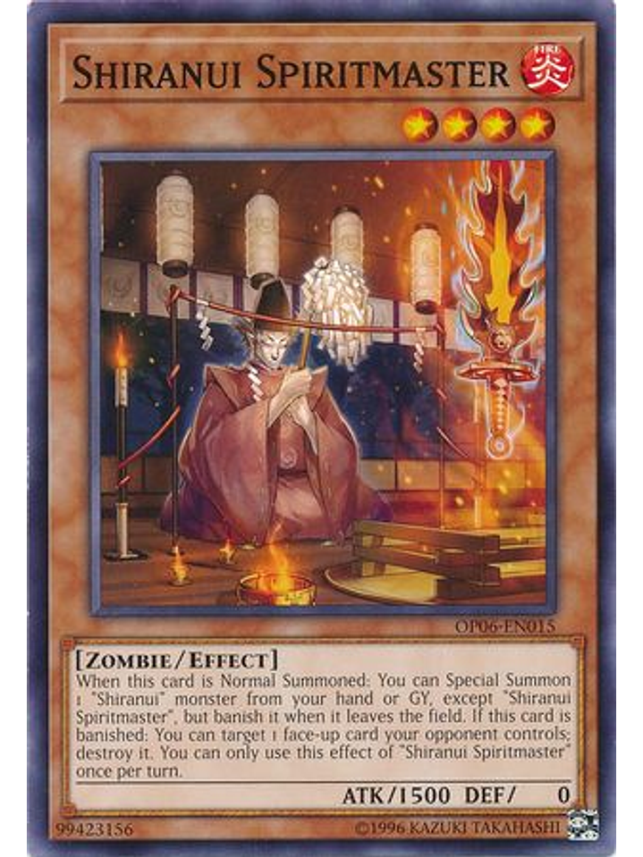 Shiranui Spiritmaster - OP06-EN015 - Common 1
