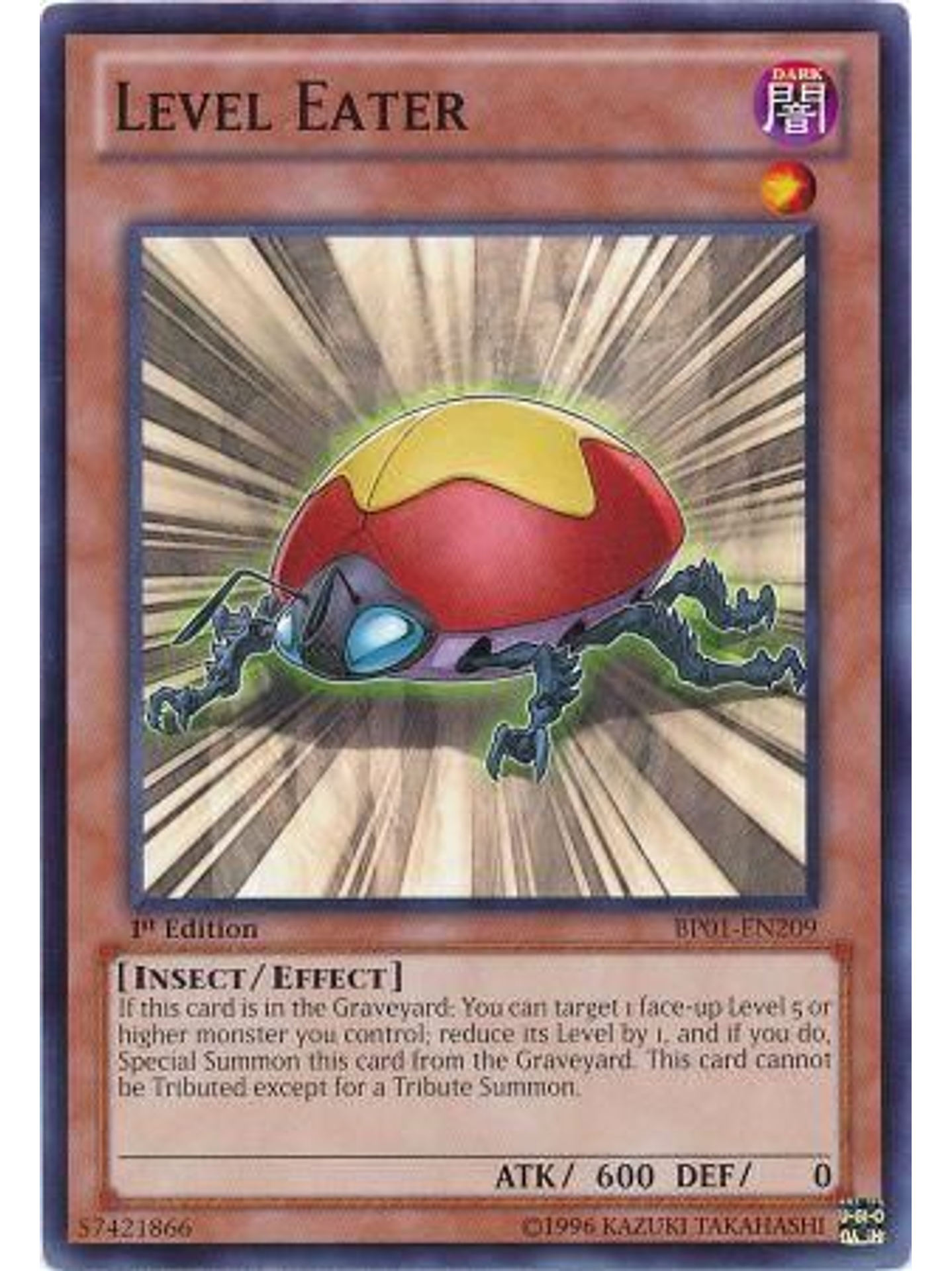 Level Eater - BP01-EN209 - Common 1st Edition 1