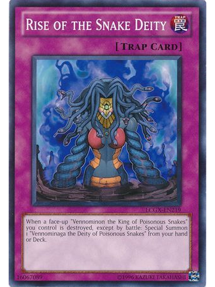Rise of the Snake Deity - LCGX-EN219 - Common Unlimited 1