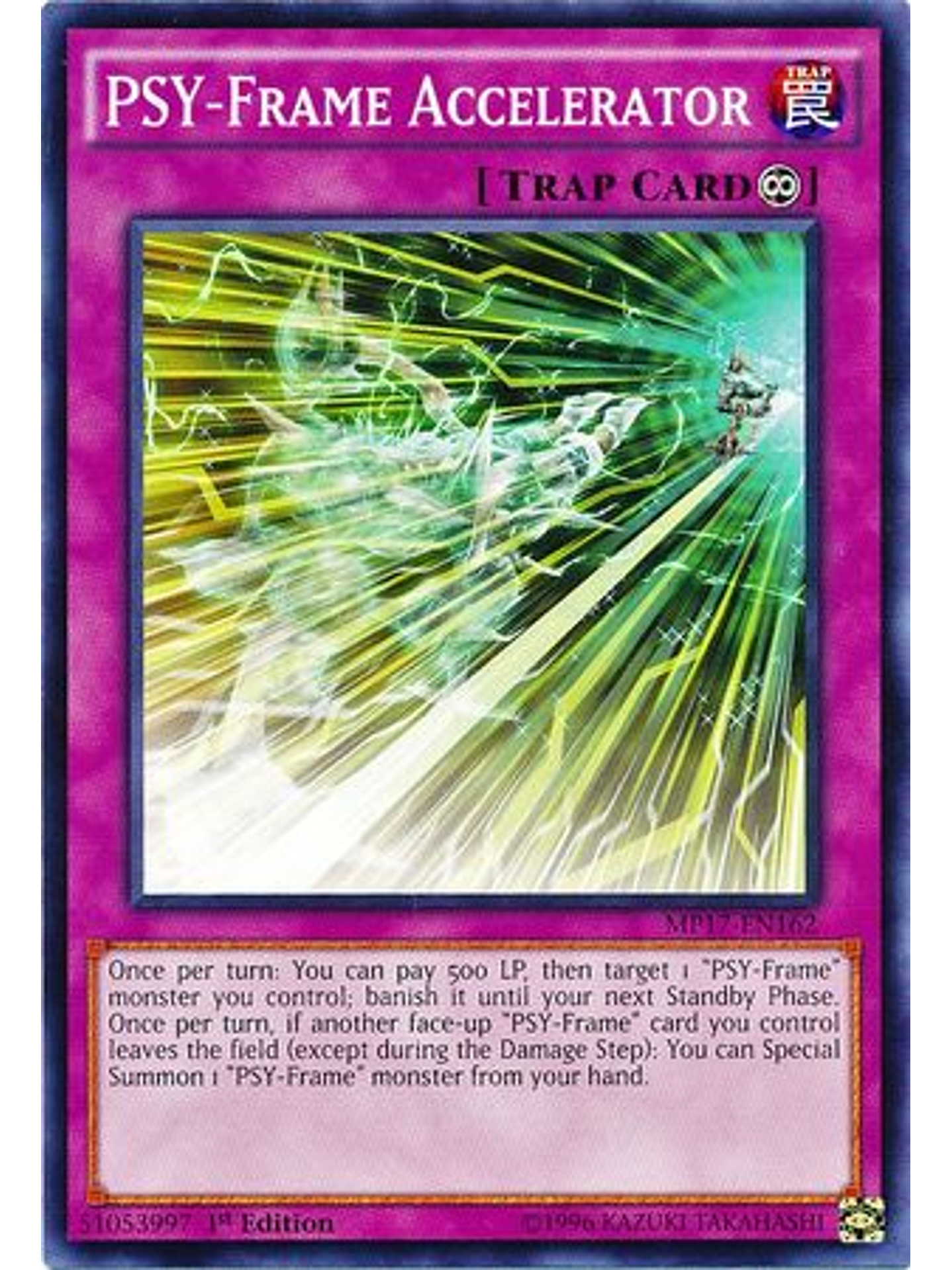 PSY-Frame Accelerator - MP17-EN162 - Common 1st Edition 1