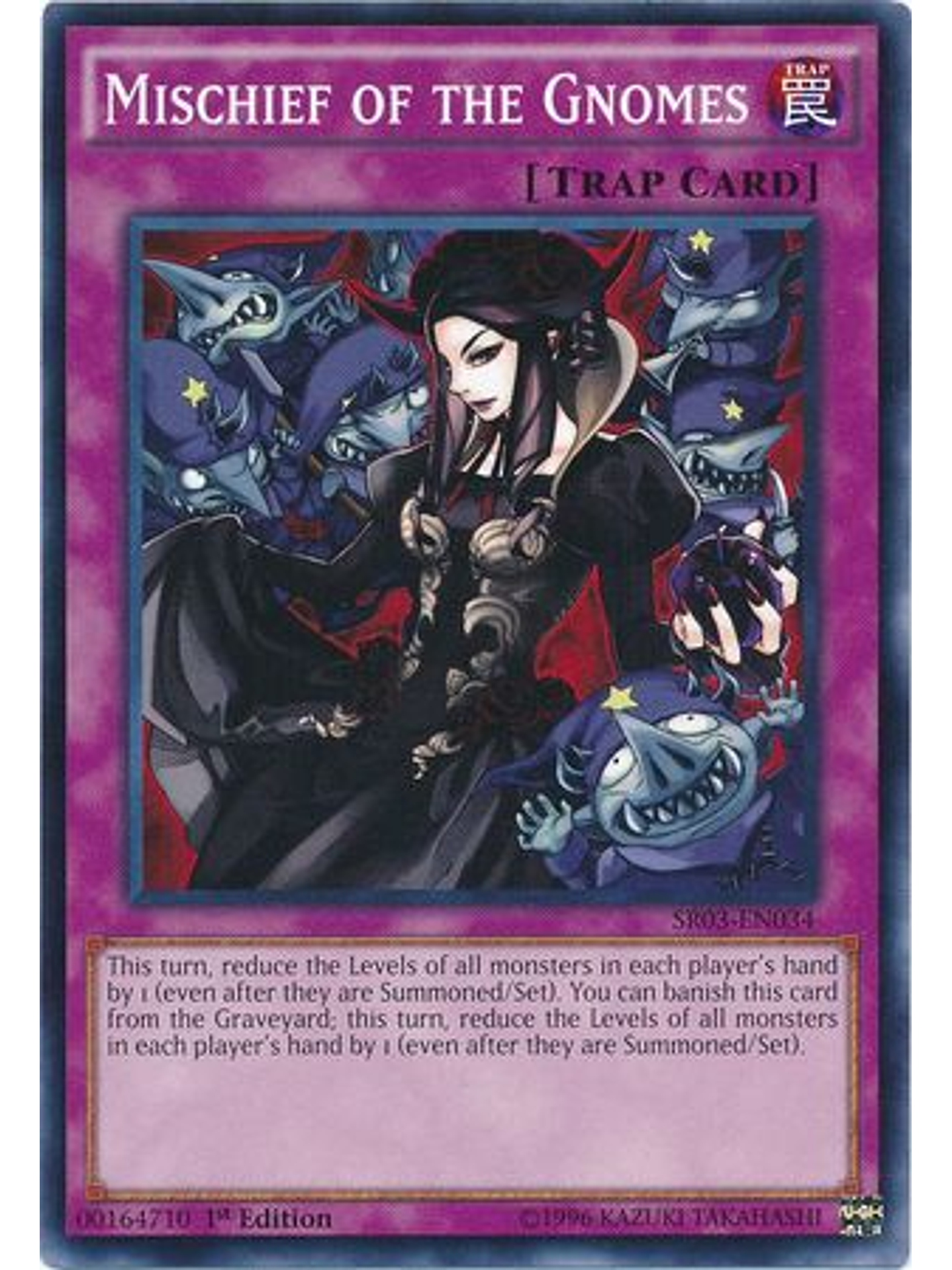 Mischief of the Gnomes - SR03-EN034 - Common 1st Edition 1