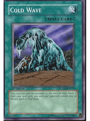 Cold Wave - SDZW-EN019 - Common 1st Edition