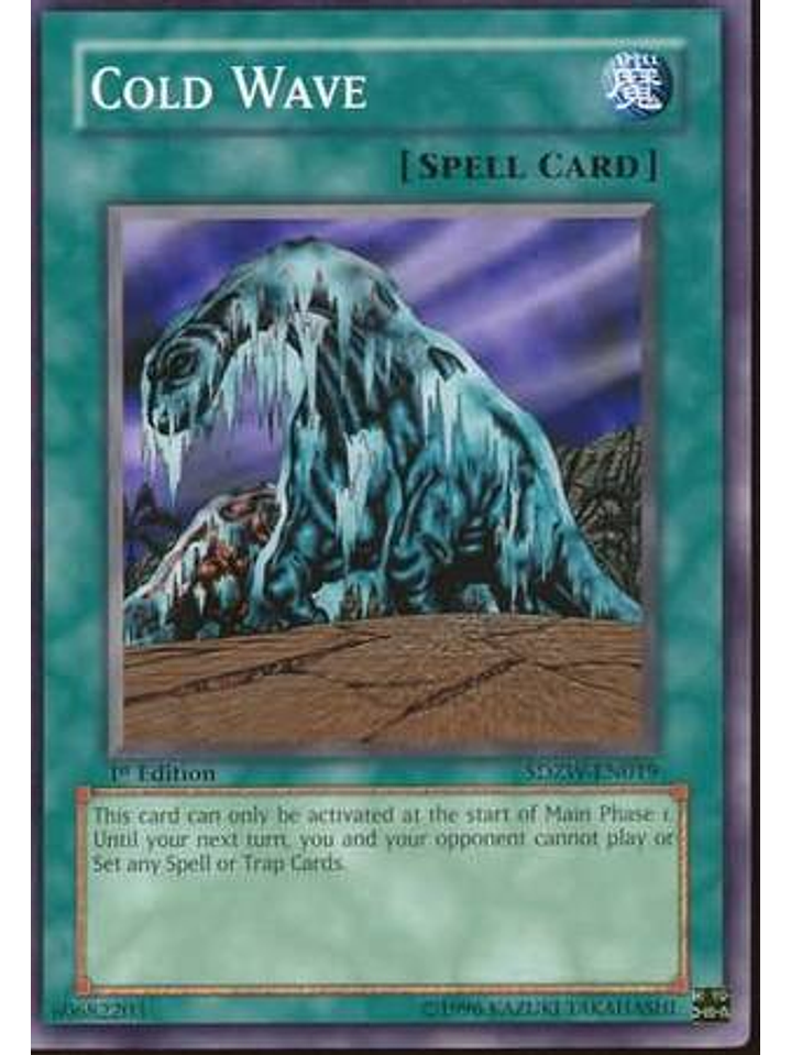 Cold Wave - SDZW-EN019 - Common 1st Edition 1