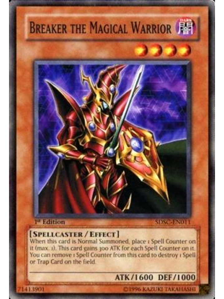 Breaker the Magical Warrior - SDSC-EN011 - Common 1st Edition 1