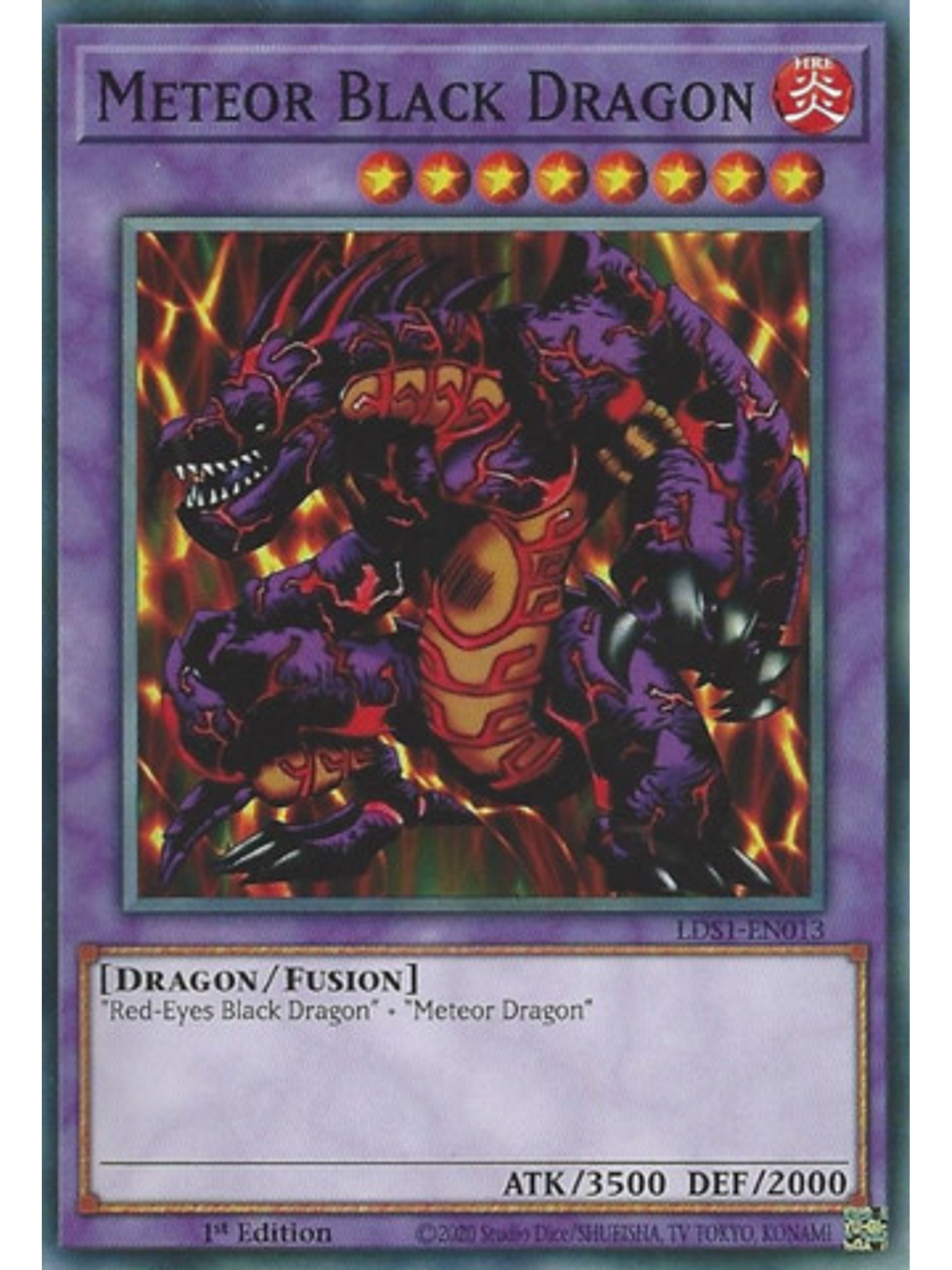 Meteor B. Dragon - LDS1-EN013 - Common 1st Edition 1