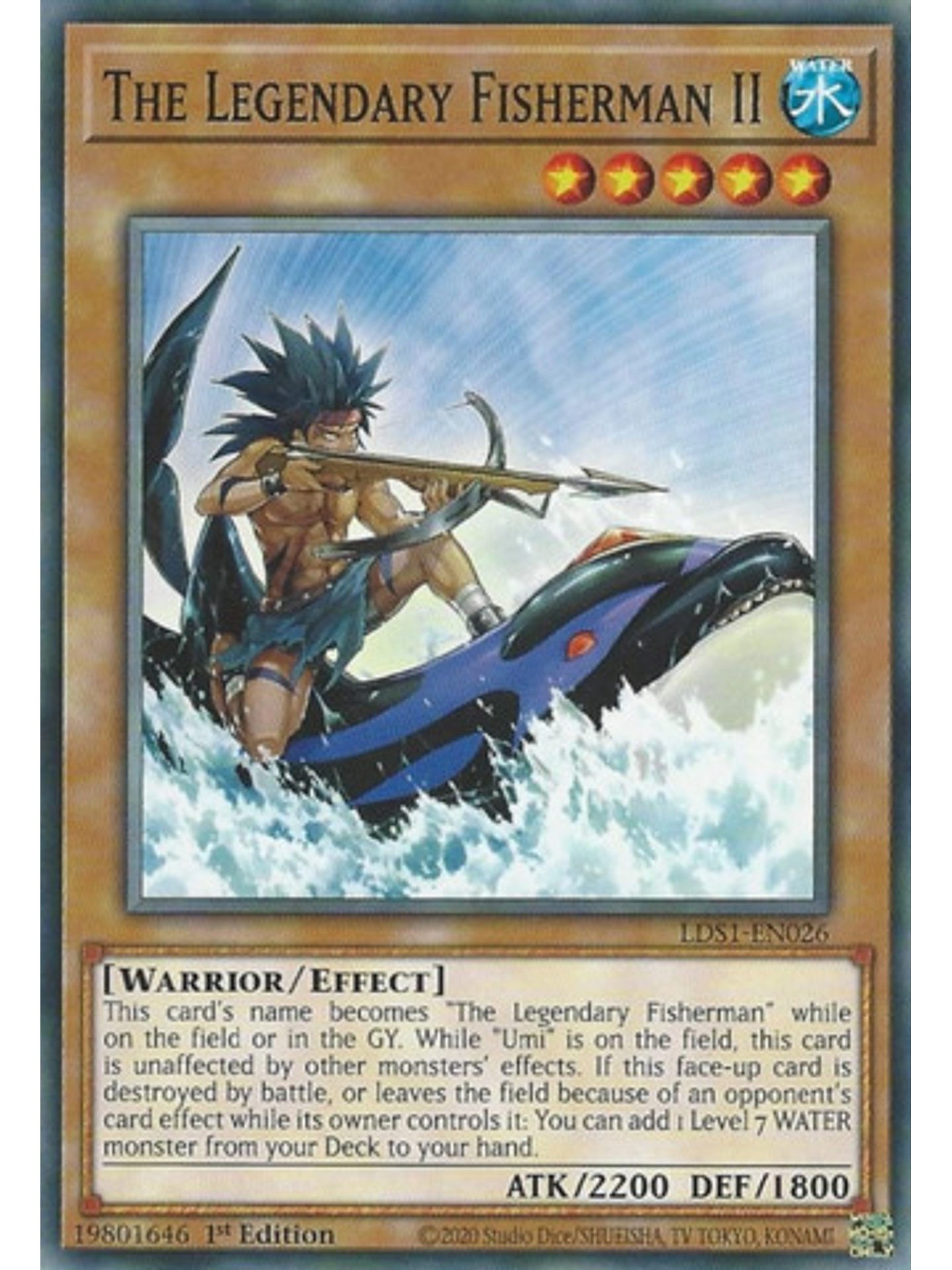 The Legendary Fisherman II - LDS1-EN026 - Common 1st Edition 1