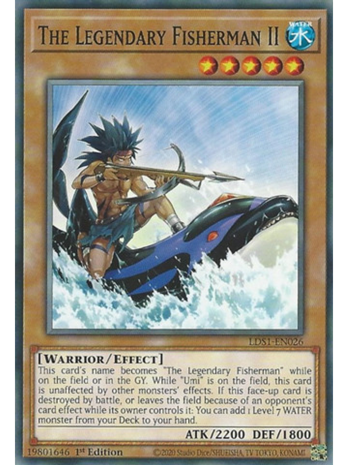 The Legendary Fisherman II - LDS1-EN026 - Common 1st Edition 1