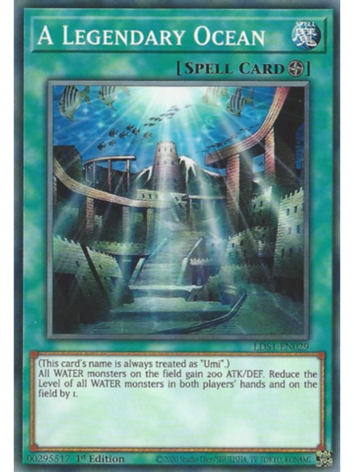 A Legendary Ocean - LDS1-EN029 - Common 1st Edition 1
