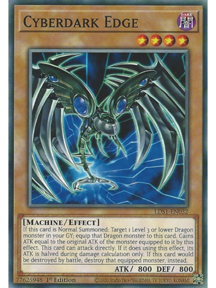 Cyberdark Edge - LDS1-EN032 - Common 1st Edition 1