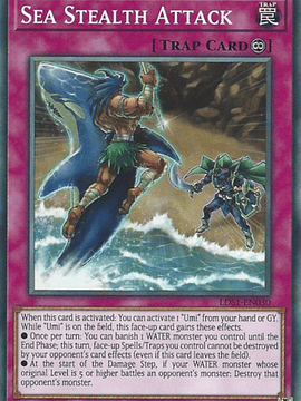 Sea Stealth Attack - LDS1-EN030 - Common 1st Edition