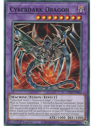Cyberdark Dragon - LDS1-EN036 - Common 1st Edition