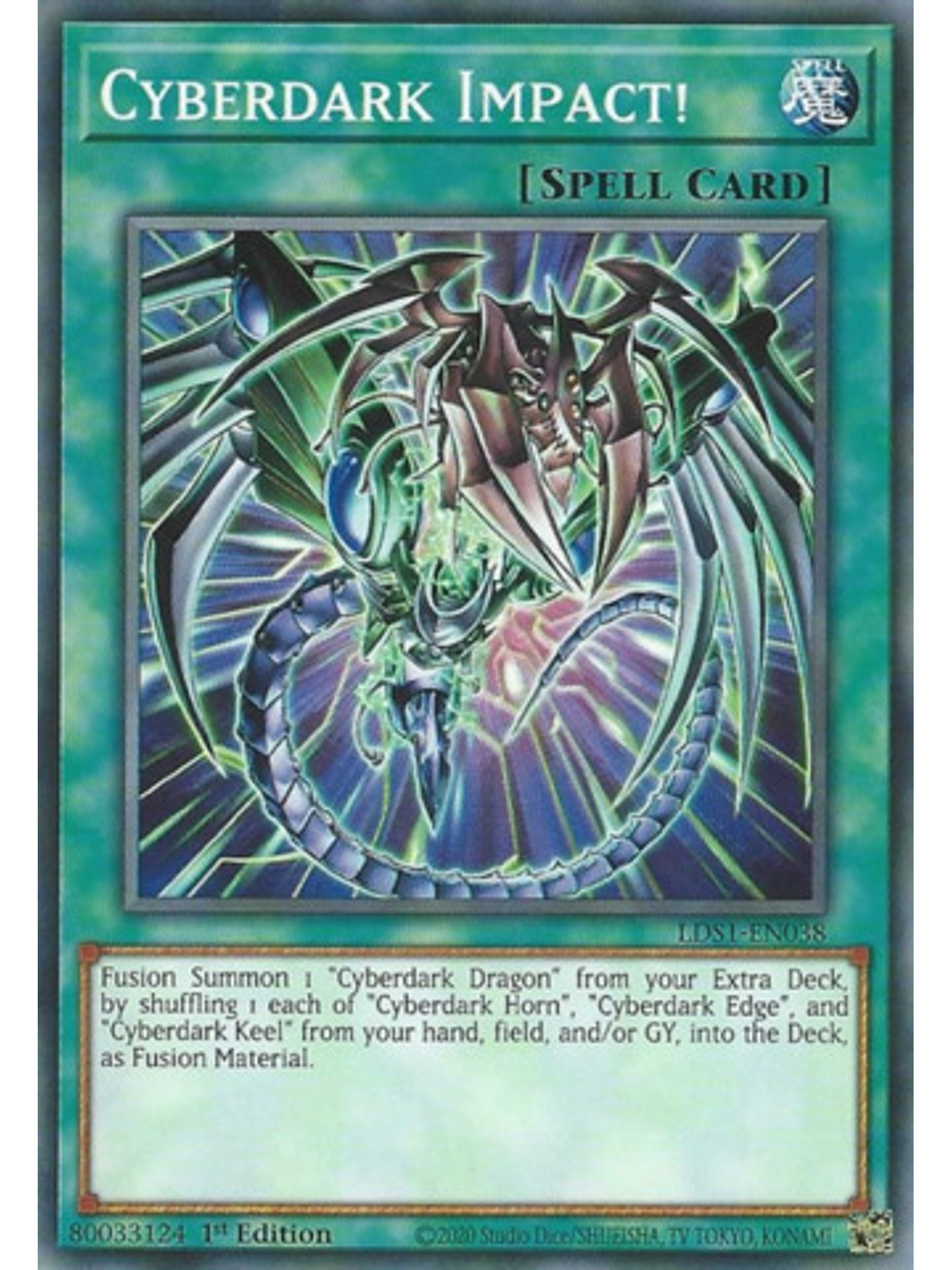 Cyberdark Impact! - LDS1-EN038 - Common 1st Edition 1