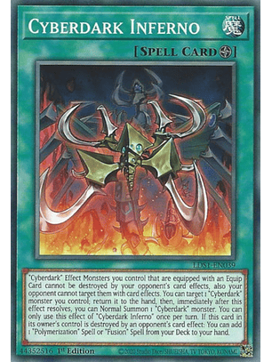 Cyberdark Inferno - LDS1-EN039 - Common 1st Edition