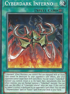 Cyberdark Inferno - LDS1-EN039 - Common 1st Edition