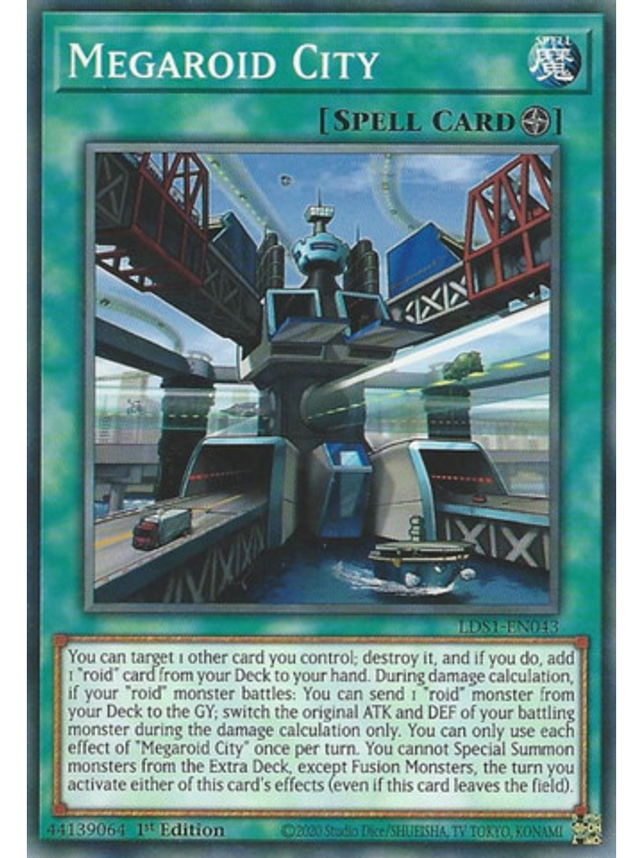 Megaroid City - LDS1-EN043 - Common 1st Edition 1