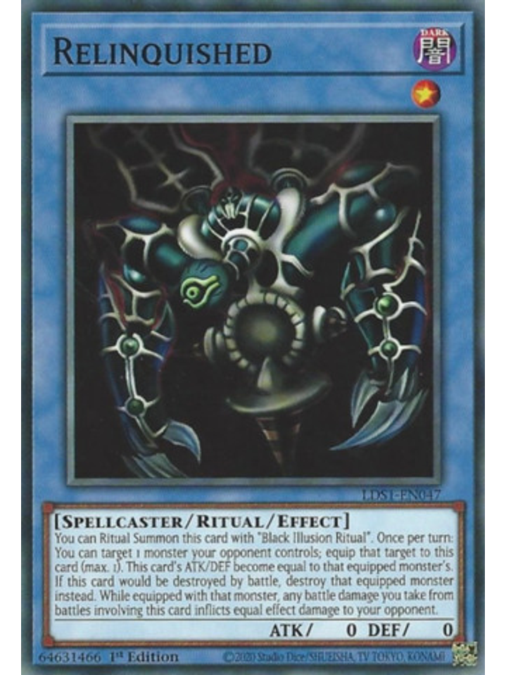 Relinquished - LDS1-EN047 - Common 1st Edition 1