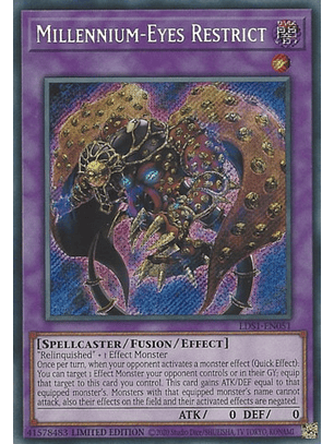 Millennium-Eyes Restrict - LDS1-EN051 - Secret Rare 1st Edition