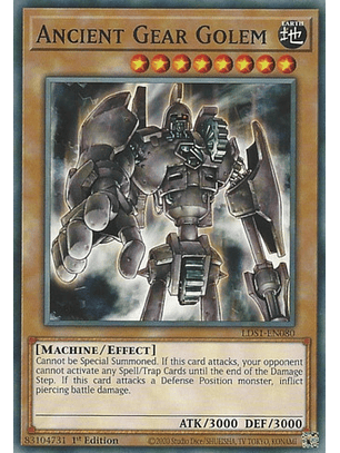 Ancient Gear Golem - LDS1-EN080 - Common 1st Edition