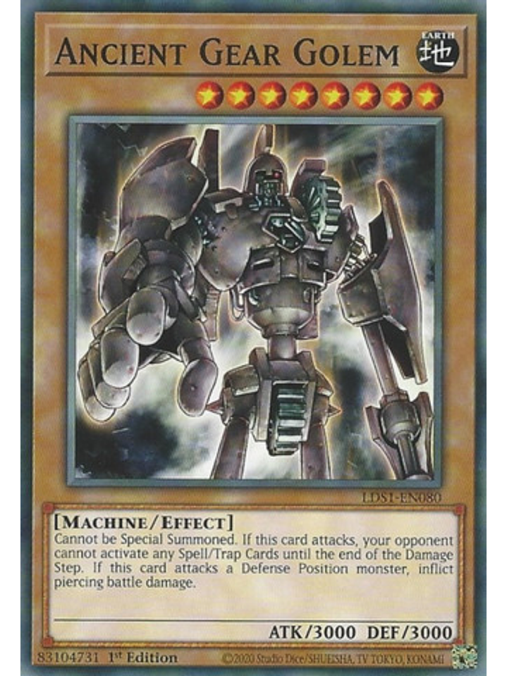 Ancient Gear Golem - LDS1-EN080 - Common 1st Edition 1