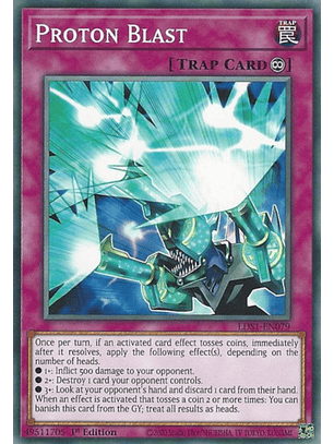 Proton Blast - LDS1-EN079 - Common 1st Edition
