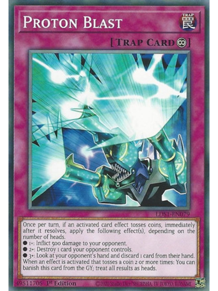 Proton Blast - LDS1-EN079 - Common 1st Edition 1