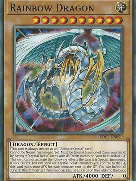 Rainbow Dragon - LDS1-EN099 - Common 1st Edition