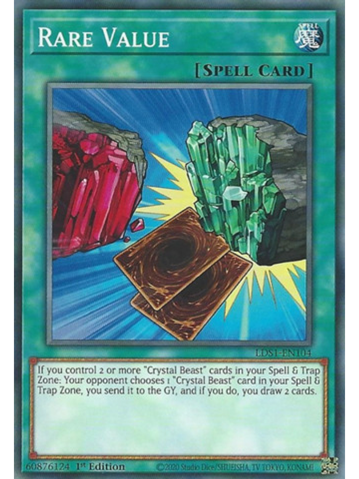 Rare Value - LDS1-EN104 - Common 1st Edition 1