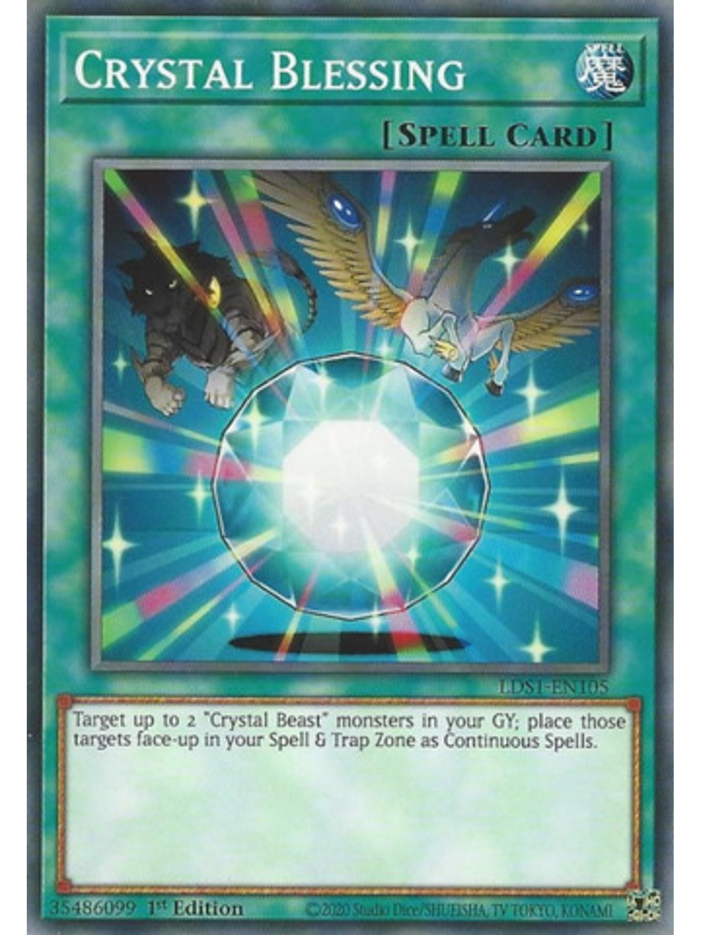 Crystal Blessing - LDS1-EN105 - Common 1st Edition 1