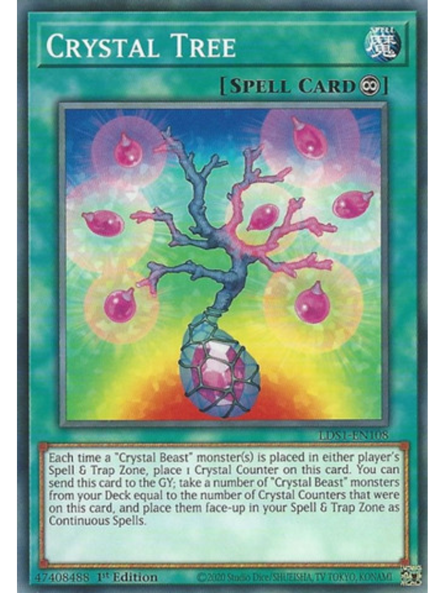 Crystal Tree - LDS1-EN108 - Common 1st Edition 1