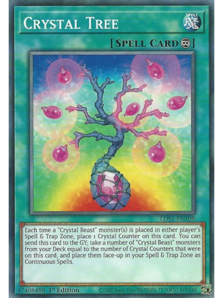 Crystal Tree - LDS1-EN108 - Common 1st Edition 1