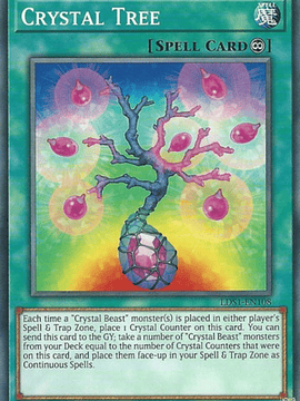 Crystal Tree - LDS1-EN108 - Common 1st Edition