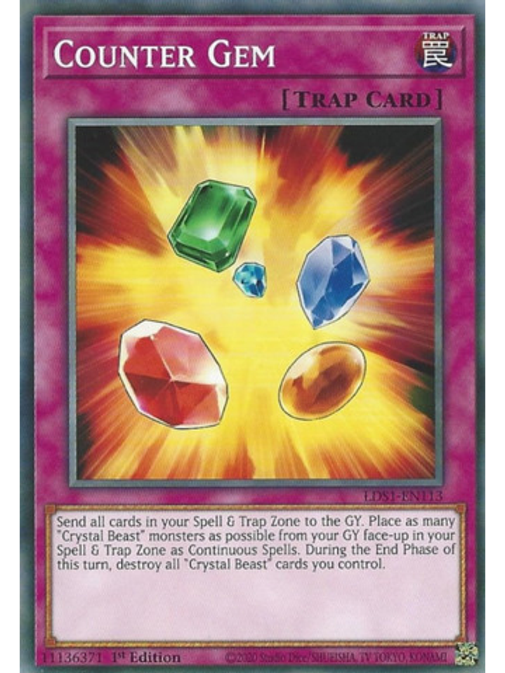 Counter Gem - LDS1-EN113 - Common 1st Edition 1