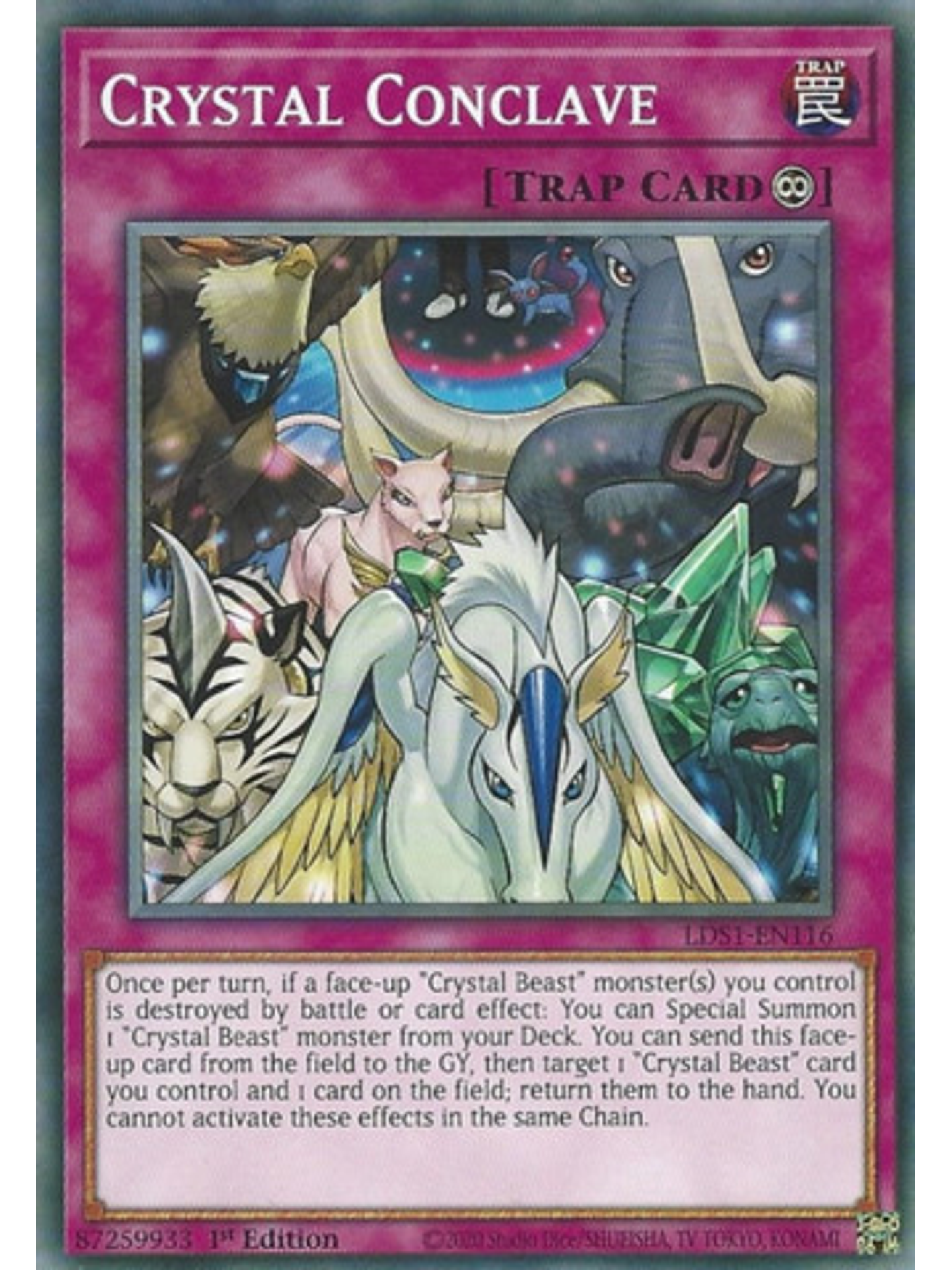 Crystal Conclave - LDS1-EN116 - Common 1st Edition 1