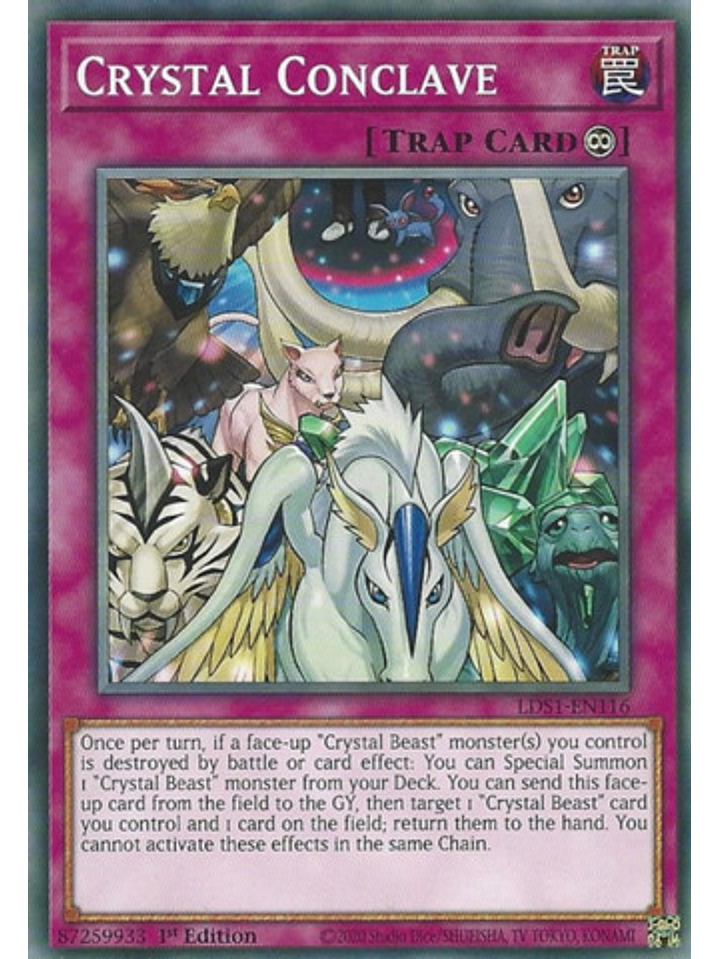 Crystal Conclave - LDS1-EN116 - Common 1st Edition 1