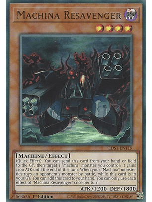 Machina Resavenger - LDS1-EN119 - Ultra Rare 1st Edition