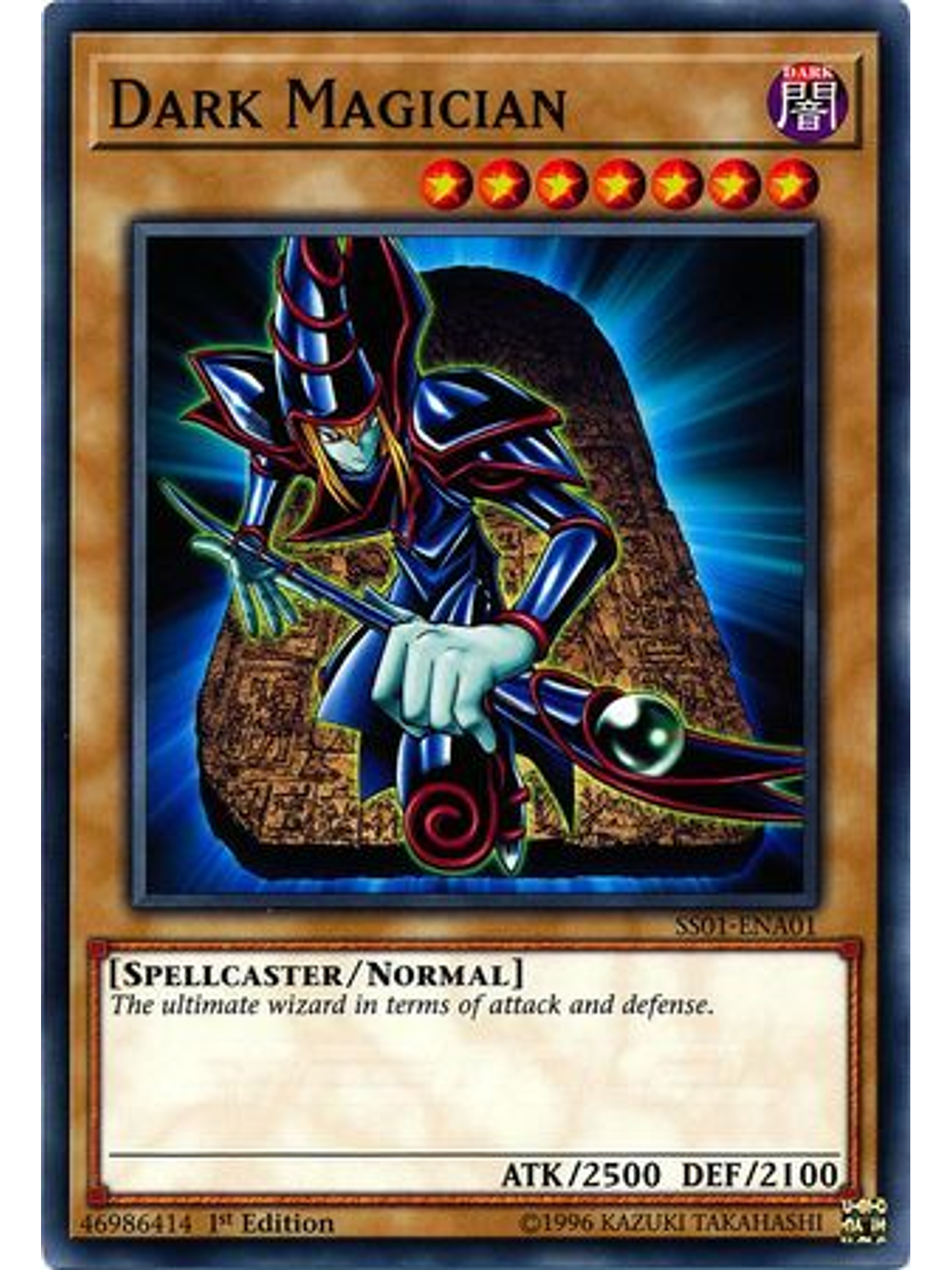 Dark Magician - SS01-ENA01 - Common 1st Edition 1