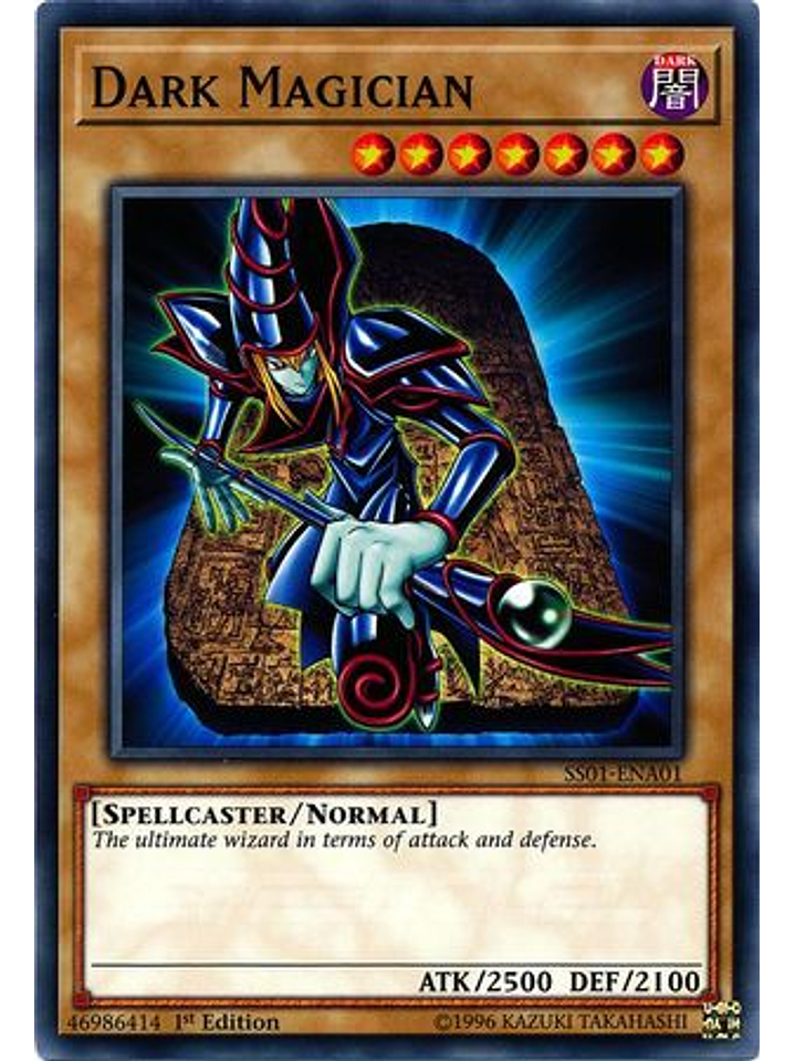 Dark Magician - SS01-ENA01 - Common 1st Edition 1