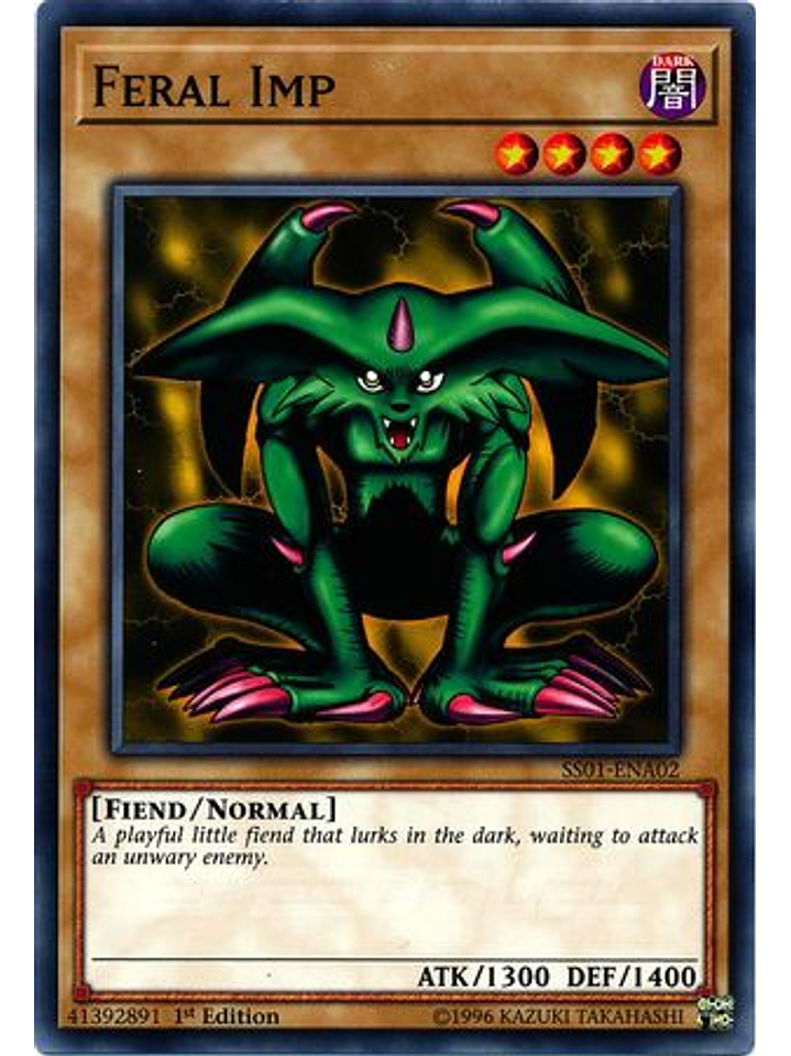 Feral Imp - SS01-ENA02 - Common 1st Edition 1